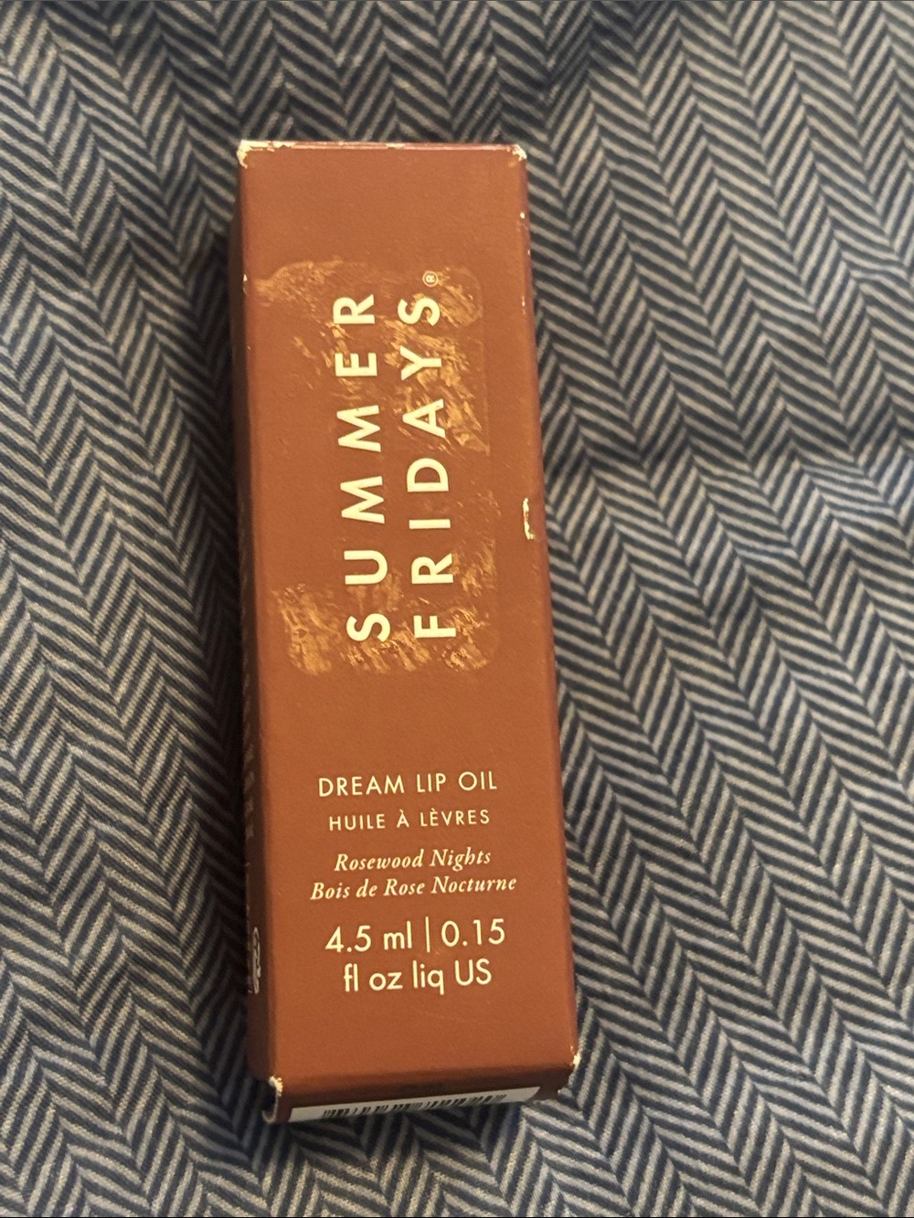 Summer Fridays Dream Lip Oil - Rosewoods Nights Brown